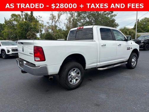 Bright White Clearcoat 2015 RAM 2500 SLT