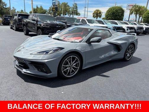 Sea Wolf Gray Tricoat 2024 Chevrolet Corvette Stingray w/3LT