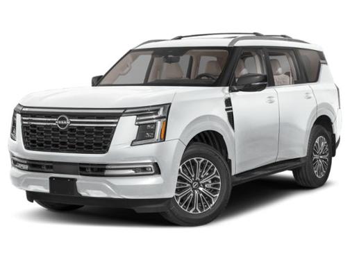 Aspen White Tricoat 2025 Nissan Armada Platinum 2WD
