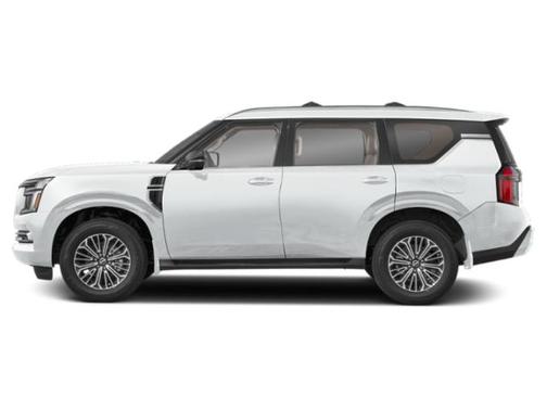 Aspen White Tricoat 2025 Nissan Armada Platinum 2WD