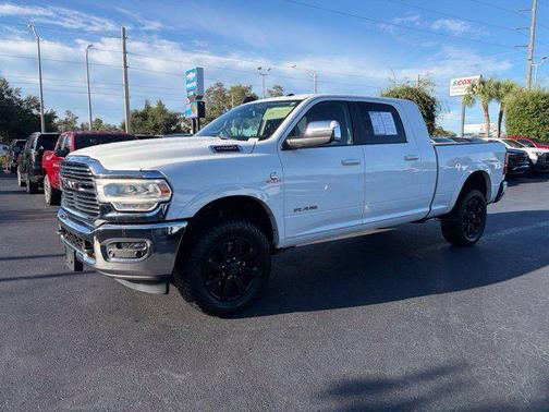 Bright White Clearcoat 2020 RAM 2500 Laramie Mega Cab 4x4 6'4' Box