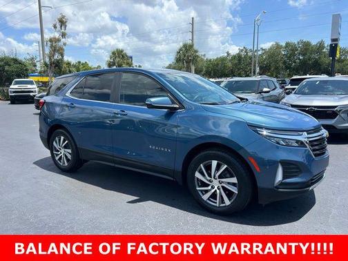 Lakeshore Blue Metallic 2024 Chevrolet Equinox 1LT