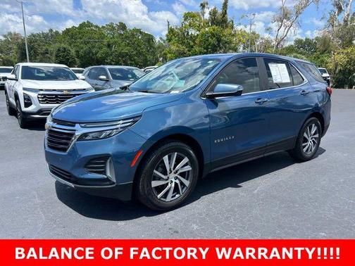 Lakeshore Blue Metallic 2024 Chevrolet Equinox 1LT