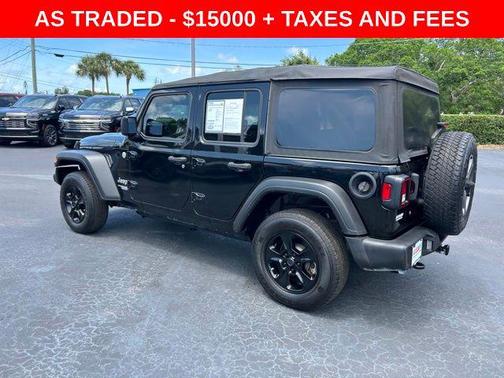 Black Clearcoat 2018 Jeep Wrangler Unlimited Sport