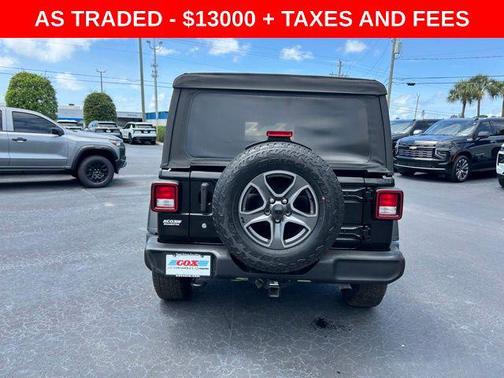 Black Clearcoat 2018 Jeep Wrangler Unlimited Sport