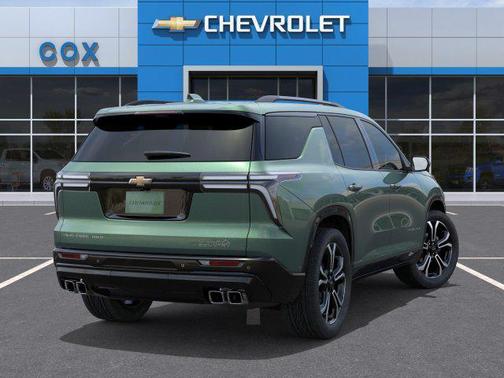 Trillium Green Metallic 2027 Chevrolet Traverse High Country