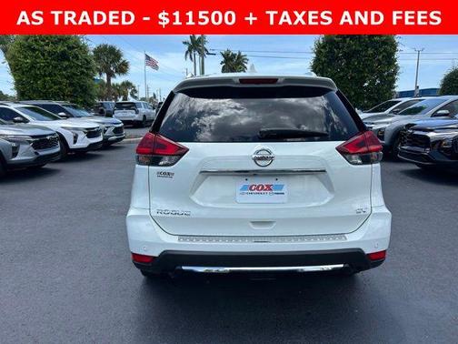 Glacier White 2020 Nissan Rogue SV