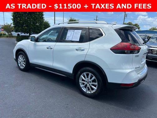 Glacier White 2020 Nissan Rogue SV