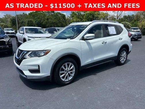 Glacier White 2020 Nissan Rogue SV