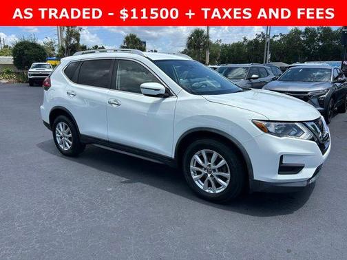 Glacier White 2020 Nissan Rogue SV