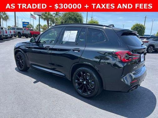 Black Sapphire Metallic 2023 BMW X3 sDrive30i