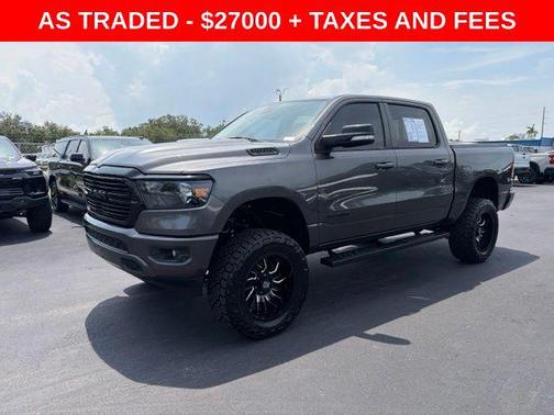 Granite Crystal Metallic Clearcoat 2021 RAM 1500 Big Horn/Lone Star
