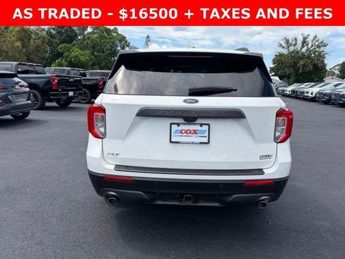 White 2021 Ford Explorer XLT
