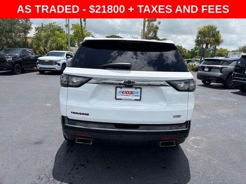 Summit White 2020 Chevrolet Traverse Premier