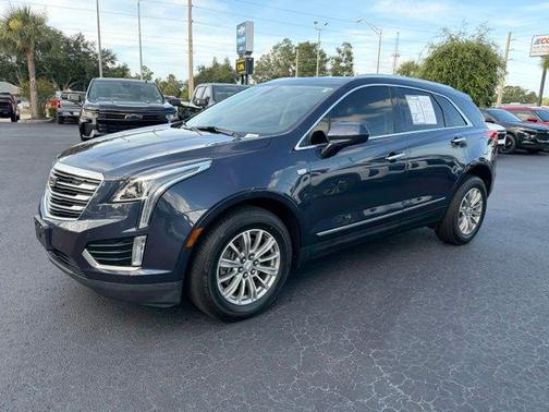 Harbor Blue Metallic 2018 Cadillac XT5 Luxury