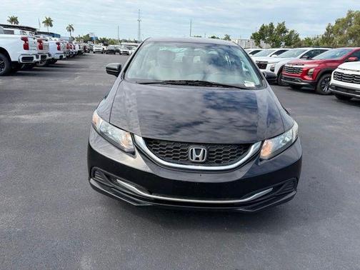 Crystal Black Pearl 2014 Honda Civic LX