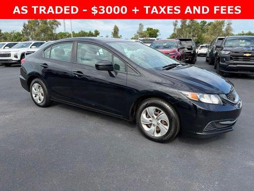 Crystal Black Pearl 2014 Honda Civic LX