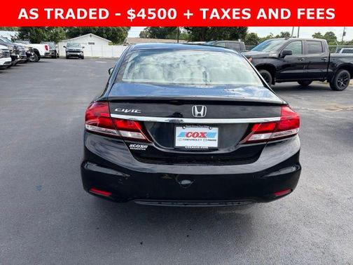 Crystal Black Pearl 2014 Honda Civic LX