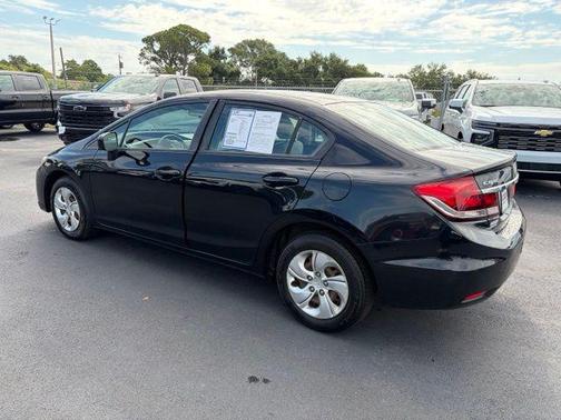 Crystal Black Pearl 2014 Honda Civic LX