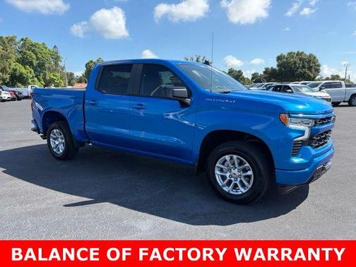 Riptide Blue Metallic 2025 Chevrolet Silverado 1500 RST