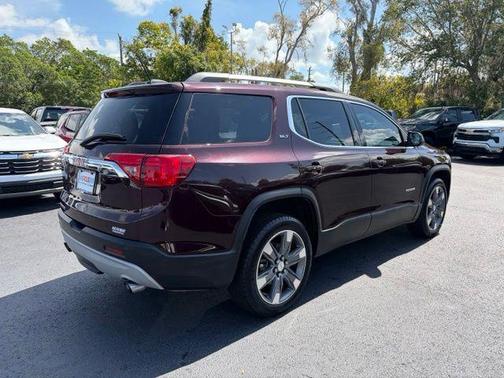 Black Cherry Metallic 2018 GMC Acadia SLT-2