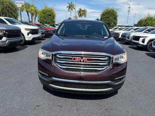 Black Cherry Metallic 2018 GMC Acadia SLT-2