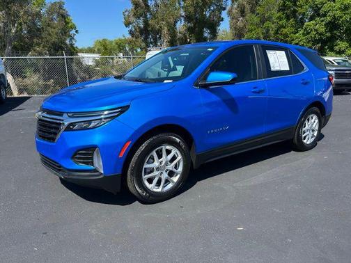 Riptide Blue Metallic 2024 Chevrolet Equinox 1LT