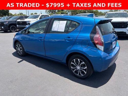 Blue Streak Metallic 2015 Toyota Prius c Two