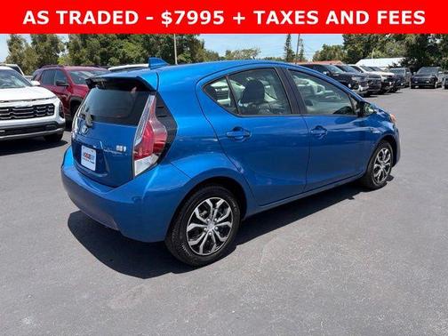 Blue Streak Metallic 2015 Toyota Prius c Two