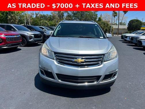 Silver Ice Metallic 2015 Chevrolet Traverse 2LT