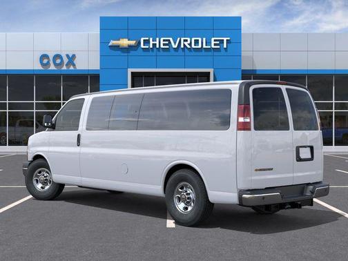 Summit White 2026 Chevrolet Express 3500 3500 Extended Wheelbase, LT, RWD