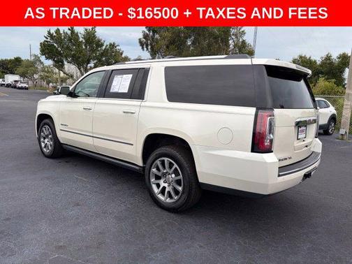 White Diamond Tricoat 2015 GMC Yukon XL 1500 Denali