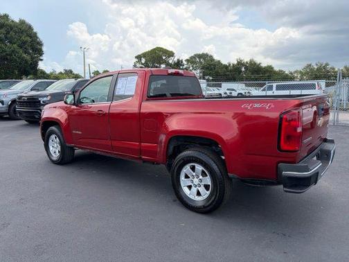 Red Rock Metallic 2016 Chevrolet Colorado WT