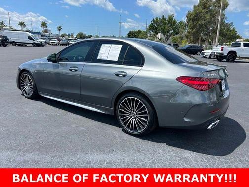 Gray Metallic 2024 Mercedes-Benz C-Class C 300