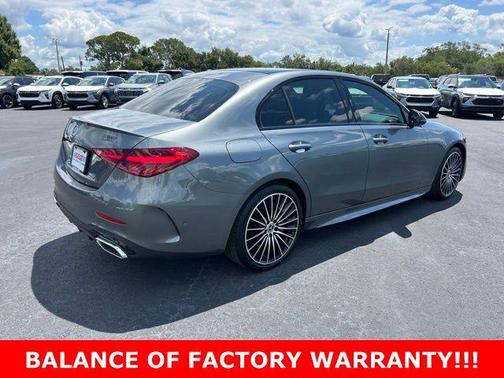 Gray Metallic 2024 Mercedes-Benz C-Class C 300