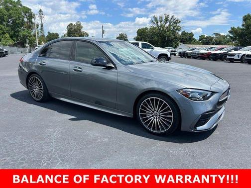 Gray Metallic 2024 Mercedes-Benz C-Class C 300