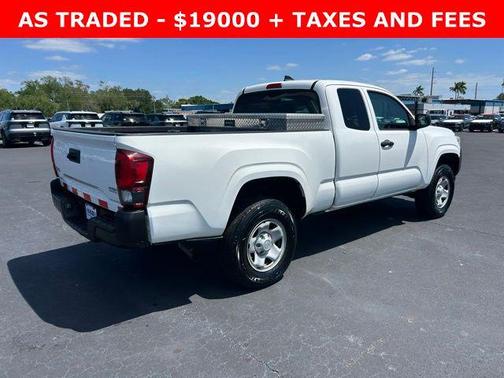 Super White 2019 Toyota Tacoma SR