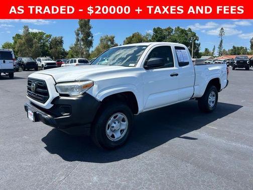 Super White 2019 Toyota Tacoma SR