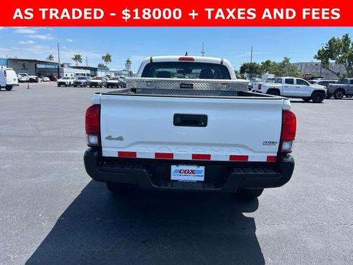 Super White 2019 Toyota Tacoma SR