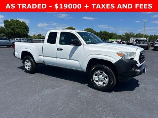 Super White 2019 Toyota Tacoma SR