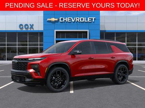 Radiant Red Tintcoat 2026 Chevrolet Traverse RS