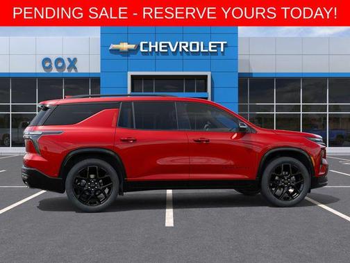 Radiant Red Tintcoat 2026 Chevrolet Traverse RS