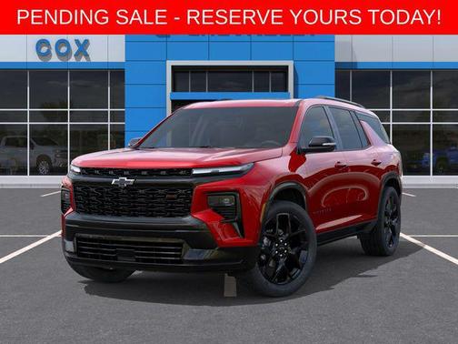 Radiant Red Tintcoat 2026 Chevrolet Traverse RS