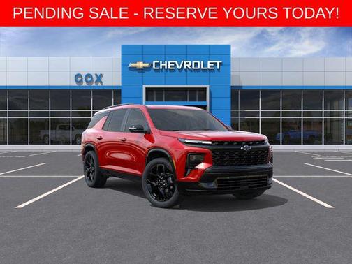 Radiant Red Tintcoat 2026 Chevrolet Traverse RS