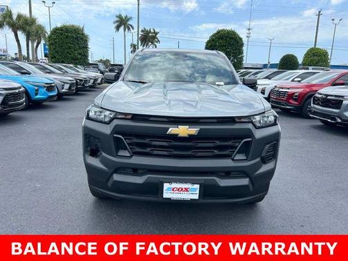 Sterling Gray Metallic 2025 Chevrolet Colorado WT