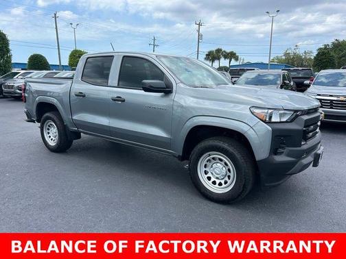 Sterling Gray Metallic 2025 Chevrolet Colorado WT