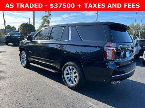 Midnight Blue Metallic 2021 Chevrolet Tahoe Premier