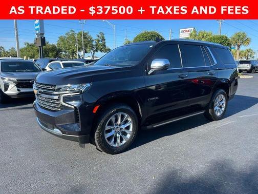Midnight Blue Metallic 2021 Chevrolet Tahoe Premier