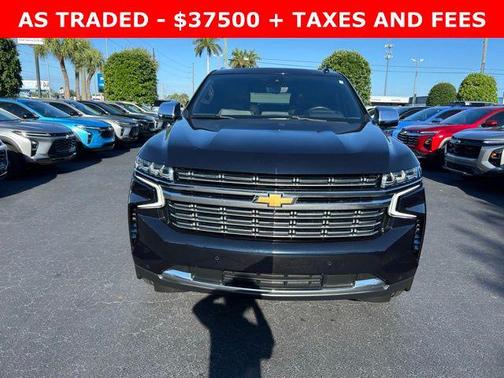Midnight Blue Metallic 2021 Chevrolet Tahoe Premier
