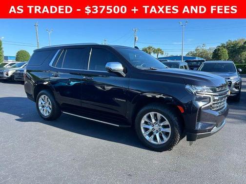 Midnight Blue Metallic 2021 Chevrolet Tahoe Premier